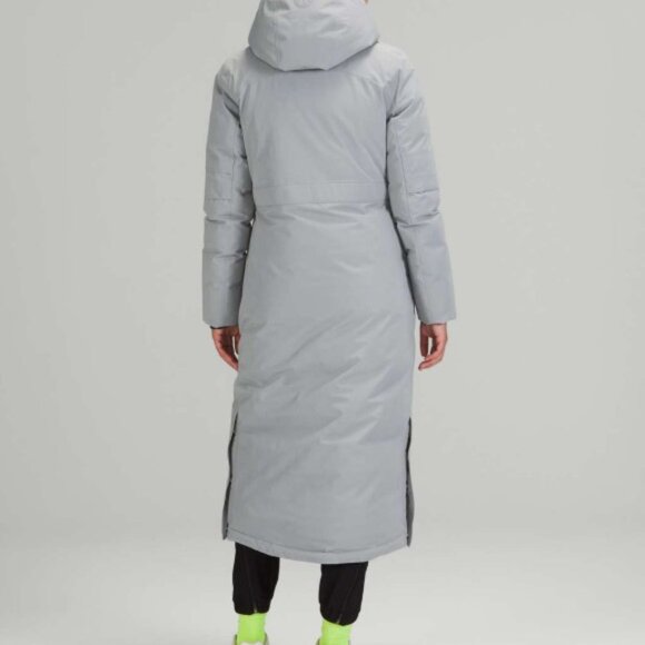 Lululemon Winter Warrior Long Parka (Rhino Grey) - Picture 7 of 7
